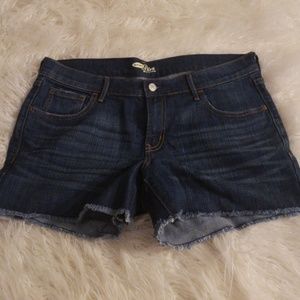 Old Navy "The Diva" Cut Off Denim Shorts